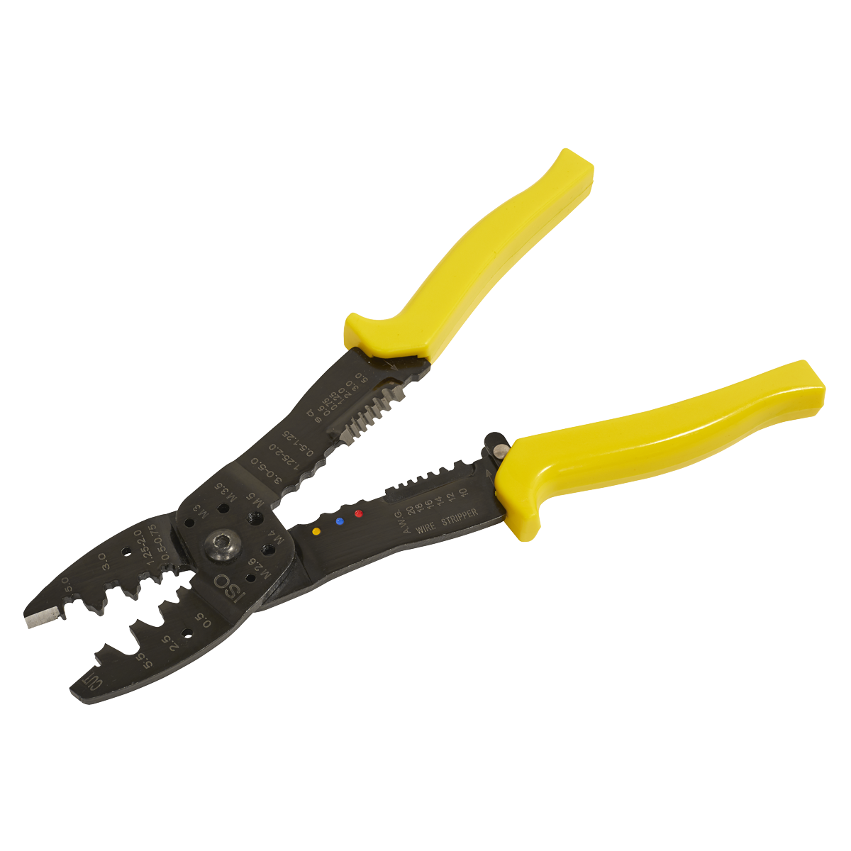 Sealey Crimping Tool Insulated/Non Insulated Terminals Steel Construction AK3851