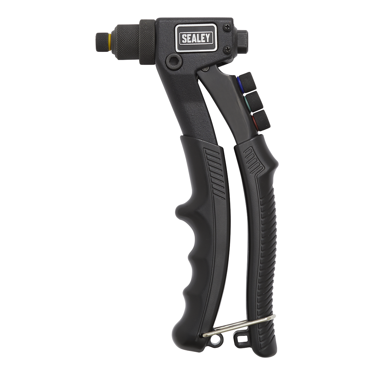 Sealey Hand Riveter Curve Design With Rubber Grip Handle 210mm Black AK3987