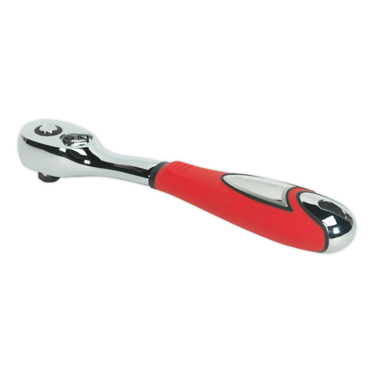 Sealey Ratchet Wrench Offset Handle 3/8" Square Drive Ergonomic Design AK967