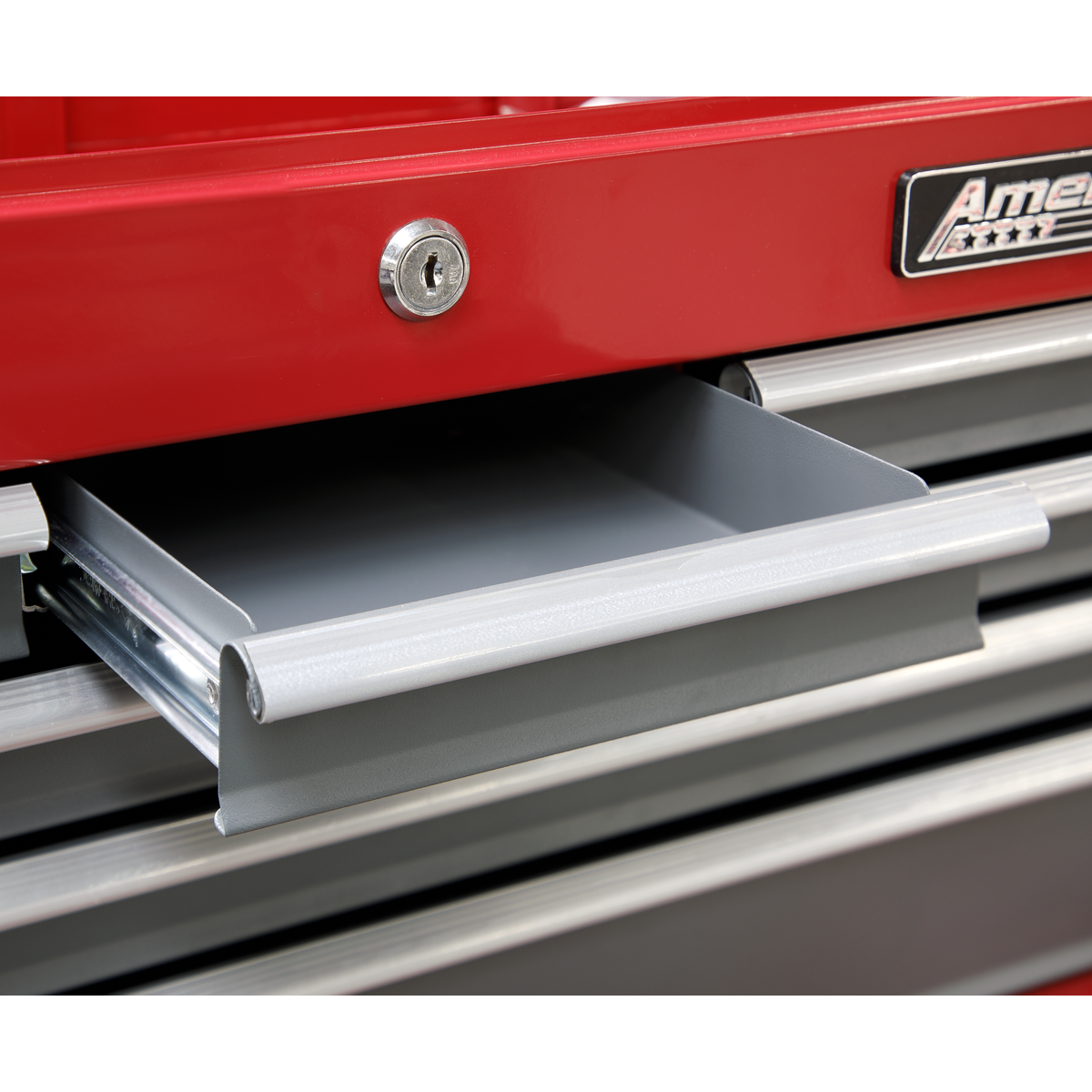 Sealey Top Chest Tool Box 6 Drawers With Ball Bearing Runners Red/Grey AP2201BB
