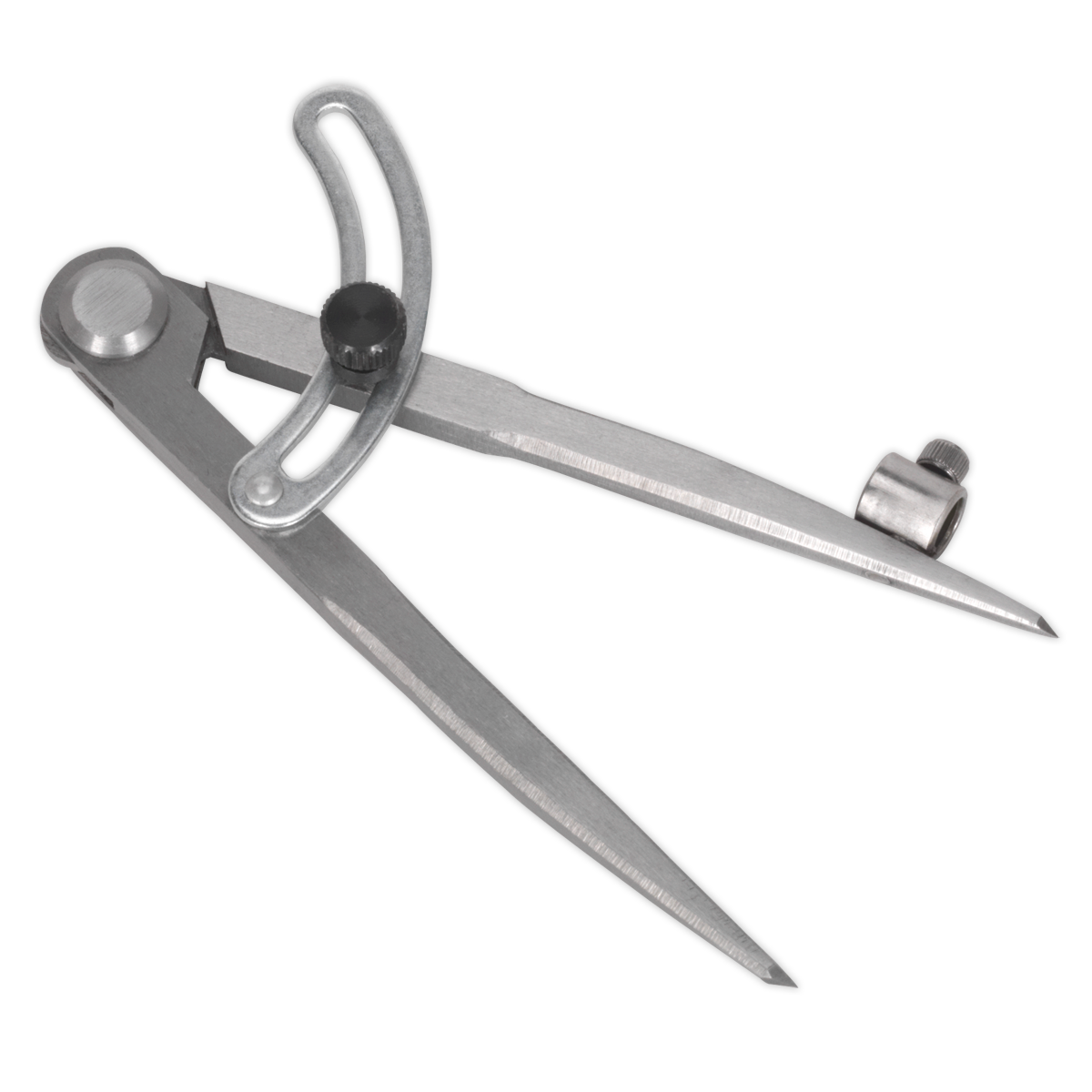 Sealey Locking Wing Divider With Compass 150mm Brushed Metal Finish AK97107