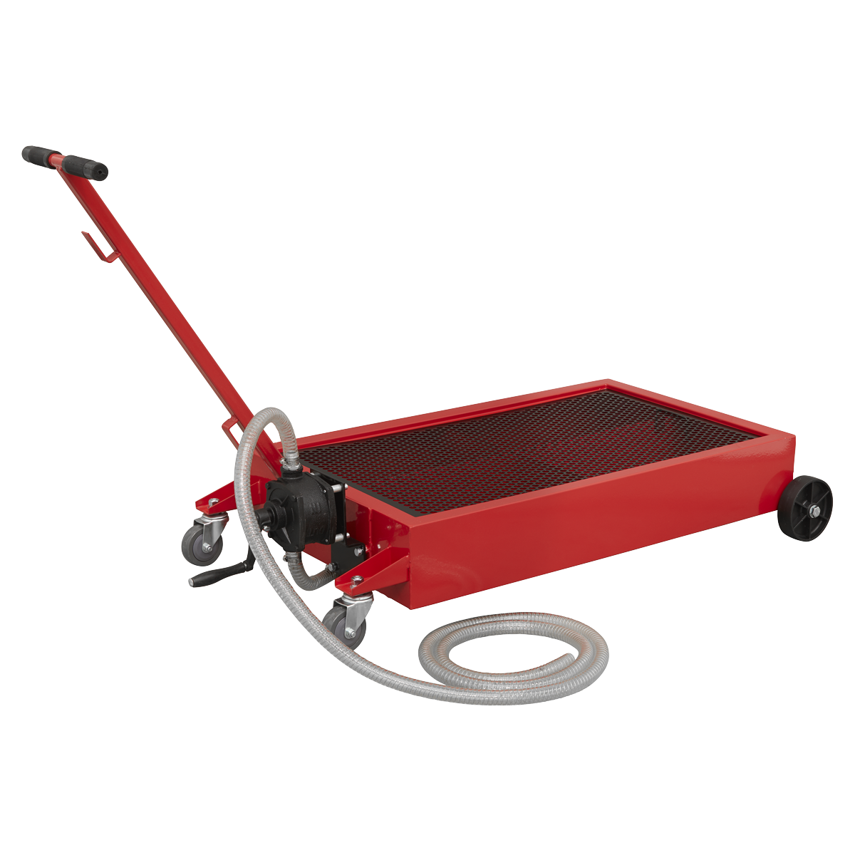Sealey 64L Low Level Oil Drainer With Pump & Gravity Drain Tap 64 Litre AK467DXP