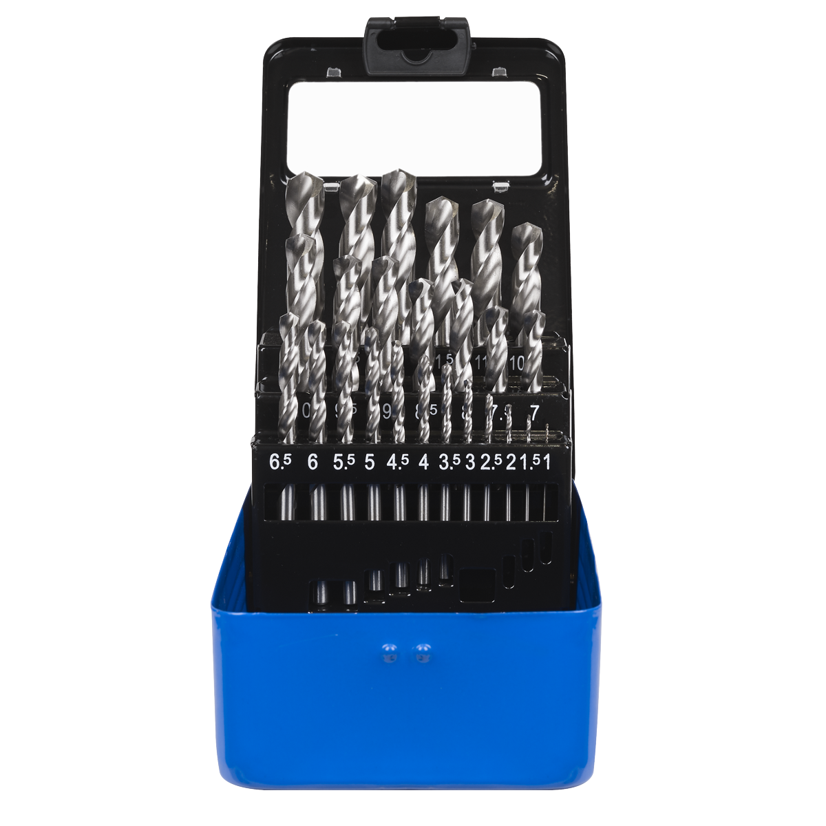 Sealey Drill Bit Set HSS 25 Pieces Metric Supplied In Display Case AK47251