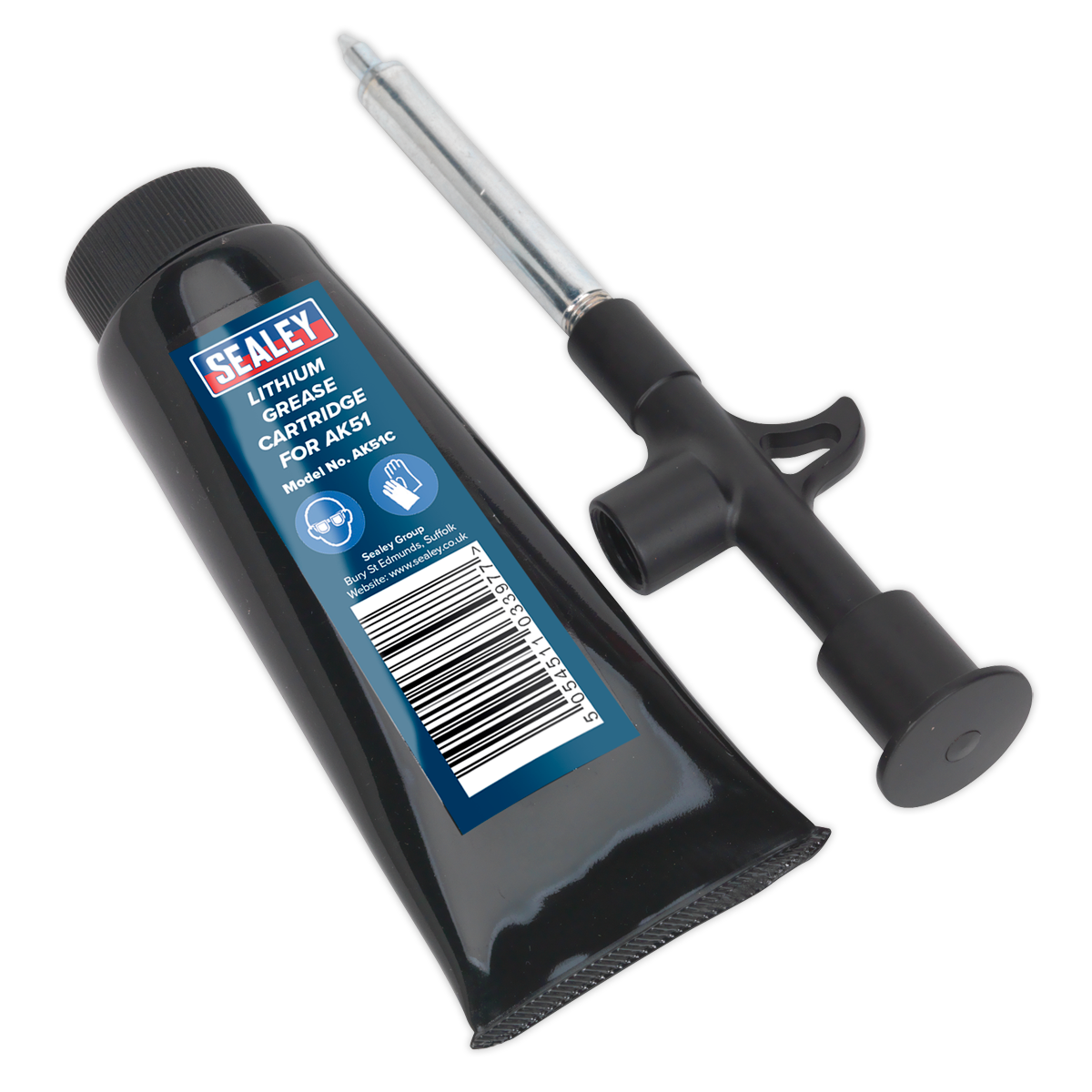 Sealey Mini Grease Applicator With Accurate Dispensing Nozzle 100g AK51