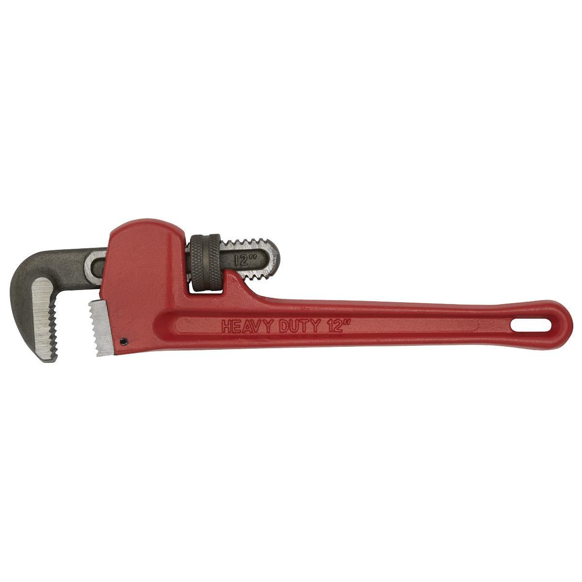 Sealey Pipe Wrench With Hanging Hole European Pattern 300mm Cast Steel  AK5103