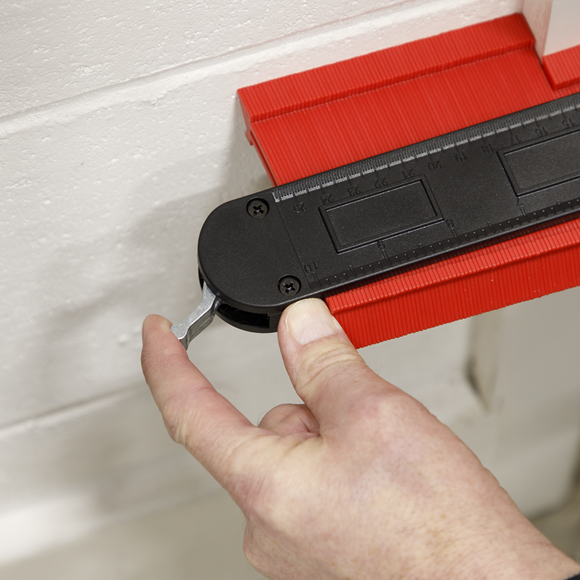Sealey Contour Gauge With Lock For Bodywork Flooring Tiling Metal Work SPG01