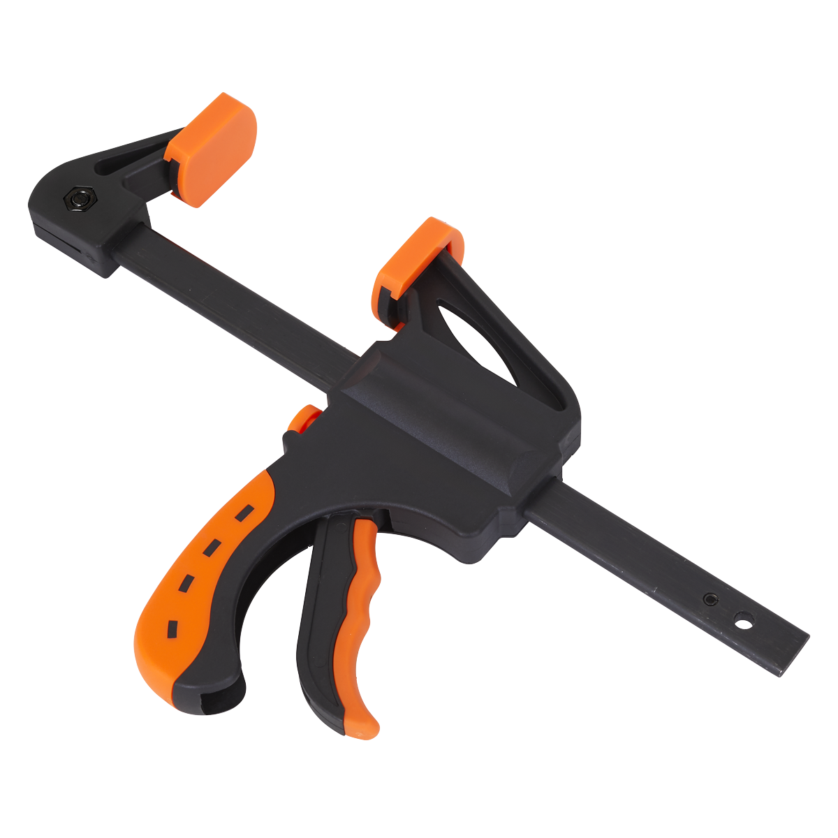 Sealey Ratchet Bar Clamp Set 4 Pieces 150mm Quick Release Button AK61014