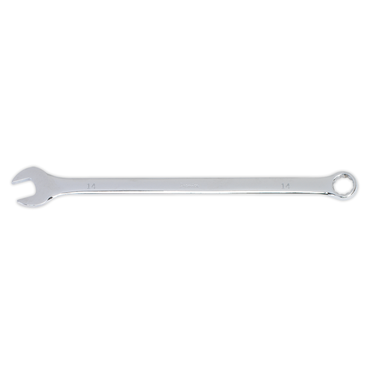 Sealey Combi Spanner Extra-Long Drop-Forged Chrome Vanadium Steel 14mm AK631014