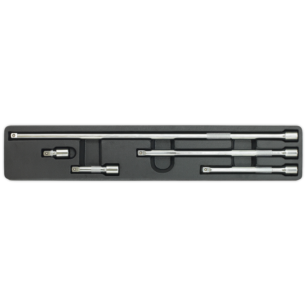 Sealey Extension Bar Set 5pc 3/8" Square Drive For Daily Professional Use AK6341