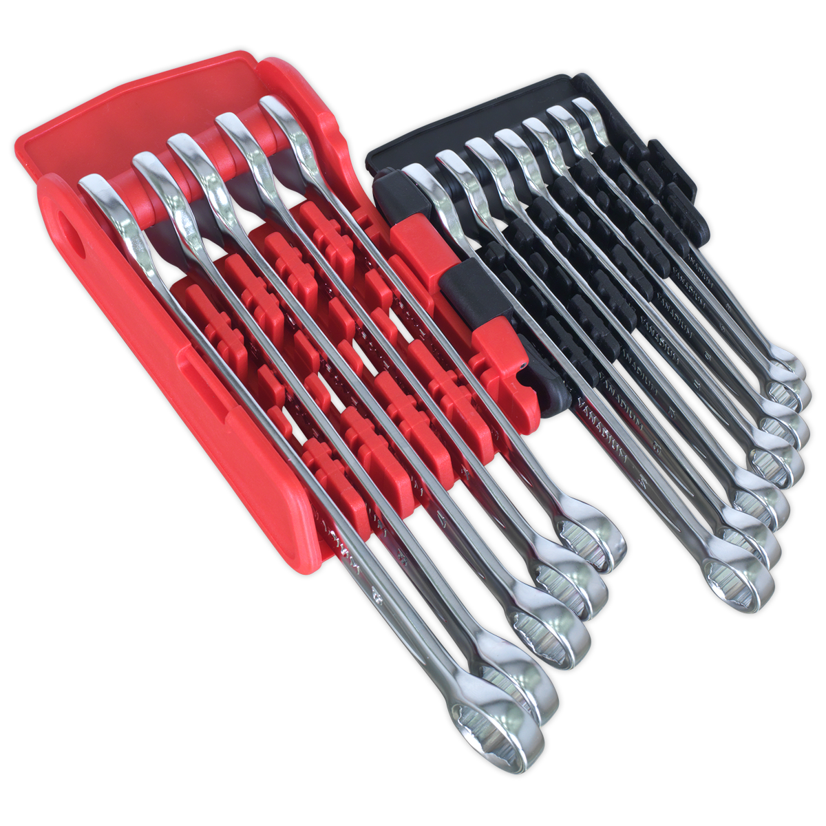 Sealey Metric Combination Spanner Set 12 Pieces Lock-On 6PT Drop-Forged AK63921