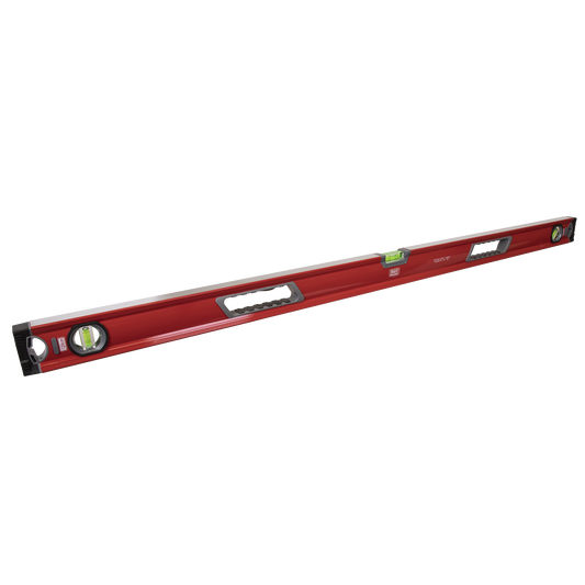 Sealey Spirit Level UV Resistant & Shockproof Vials 1200mm - Red AK9868