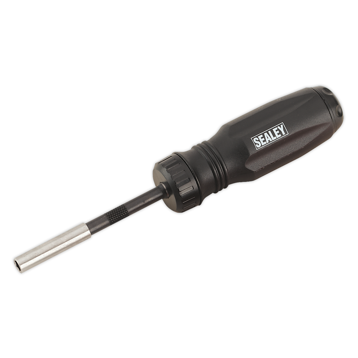 Sealey Gearless Screwdriver With 33 Pcs Bit Set Twist-Reverse Mechanism AK6498