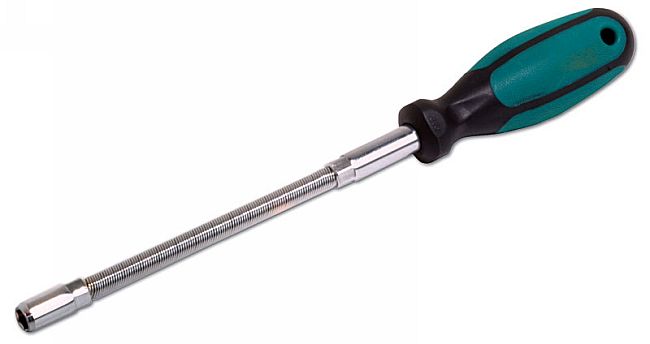 LASER 3324 Hose Clip Driver Flexi Shaft 8 mm Chrome Vanadium Steel Tool