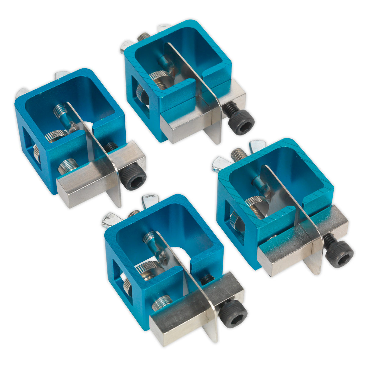 Sealey Butt Welding Clamp Set With Built-in Level Adjustment 4 Pieces AK6805