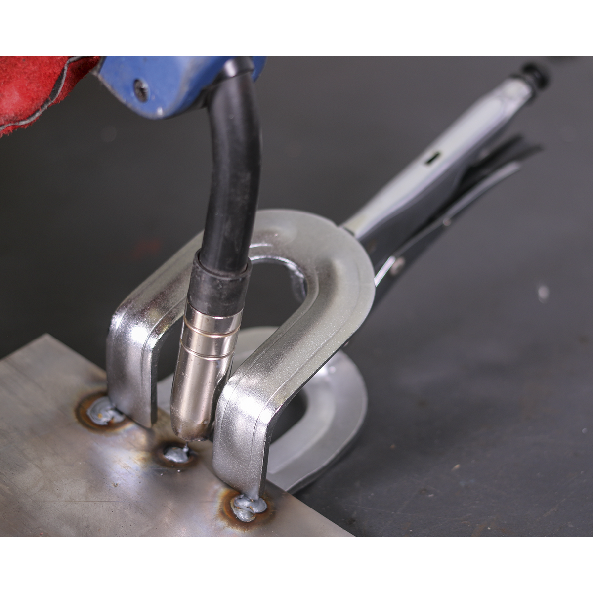 Sealey Locking U-Clamp 200mm 0-60mm Capacity For Daily Professional Use AK6828