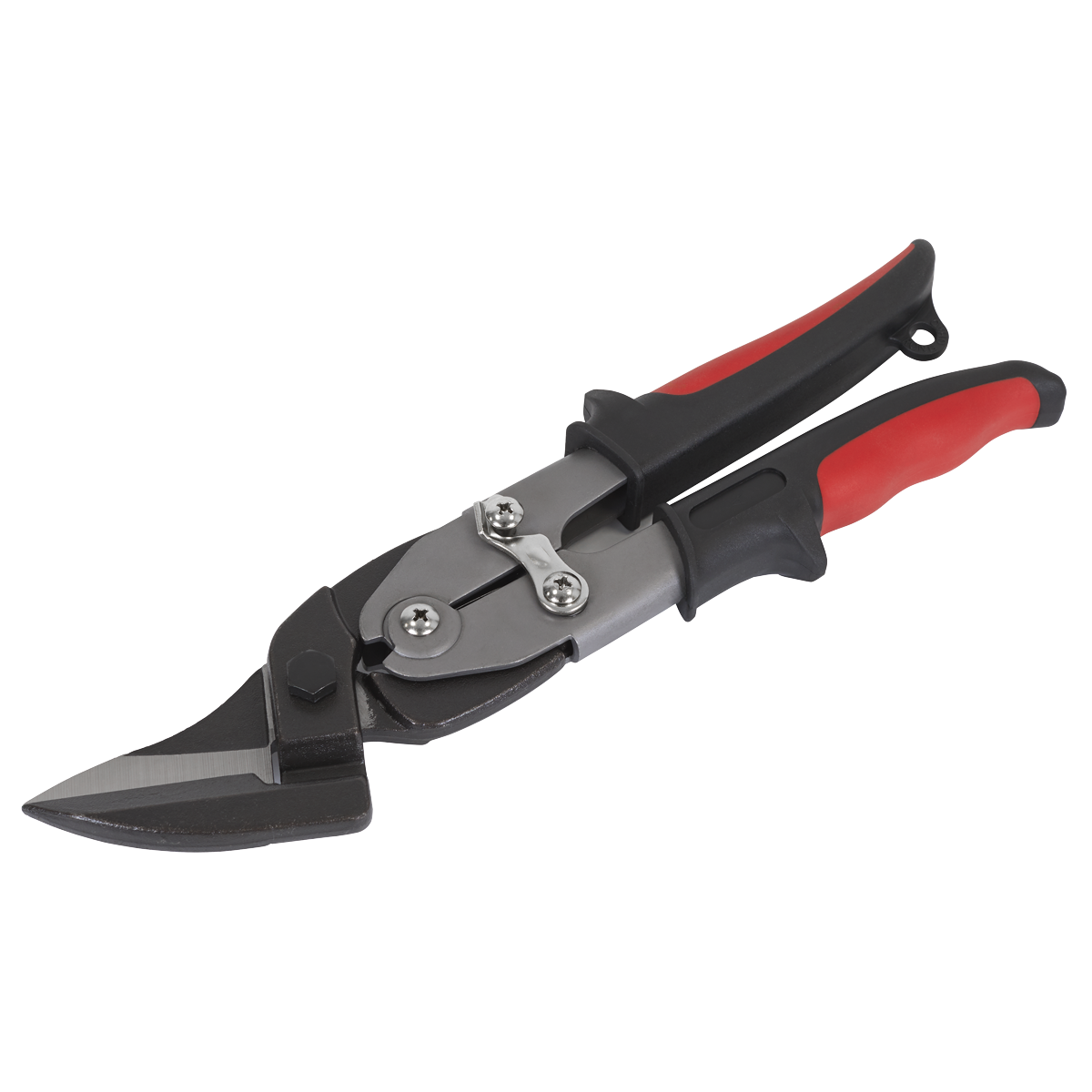 Sealey Offset Tin Snips Drop Forged Chrome Molybdenum Steel 280mm AK6915