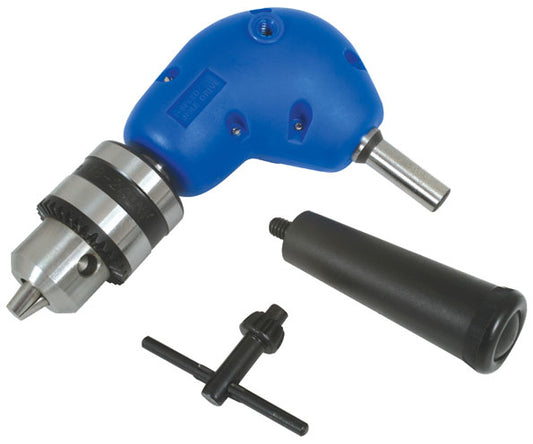 LASER 3347 Angle Driver 90Â° Drill Attachment 3/8" Chuck For Tight Spaces