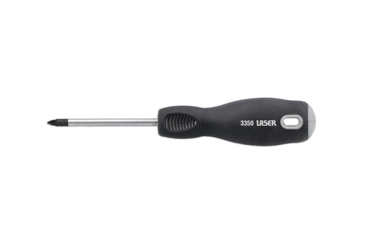 LASER 3350 Screwdriver Professional PzDrive Pz1 75mm Blade Chrome Vanadium Steel