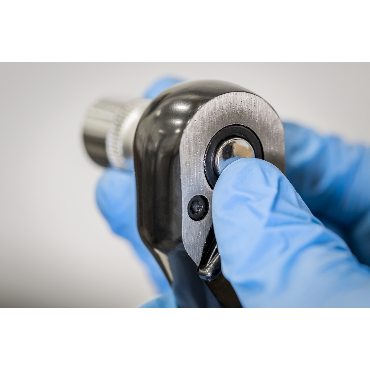 Sealey Ratchet Wrench 3/8" Square Drive Premier Black Chrome Vanadium AK7998