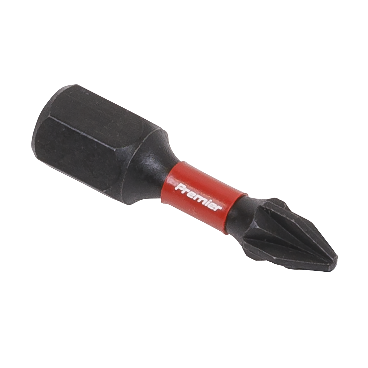 Sealey Pozi #1 Impact Power Tool Bits Forged From S2 Steel 25mm 3 Pieces AK8207