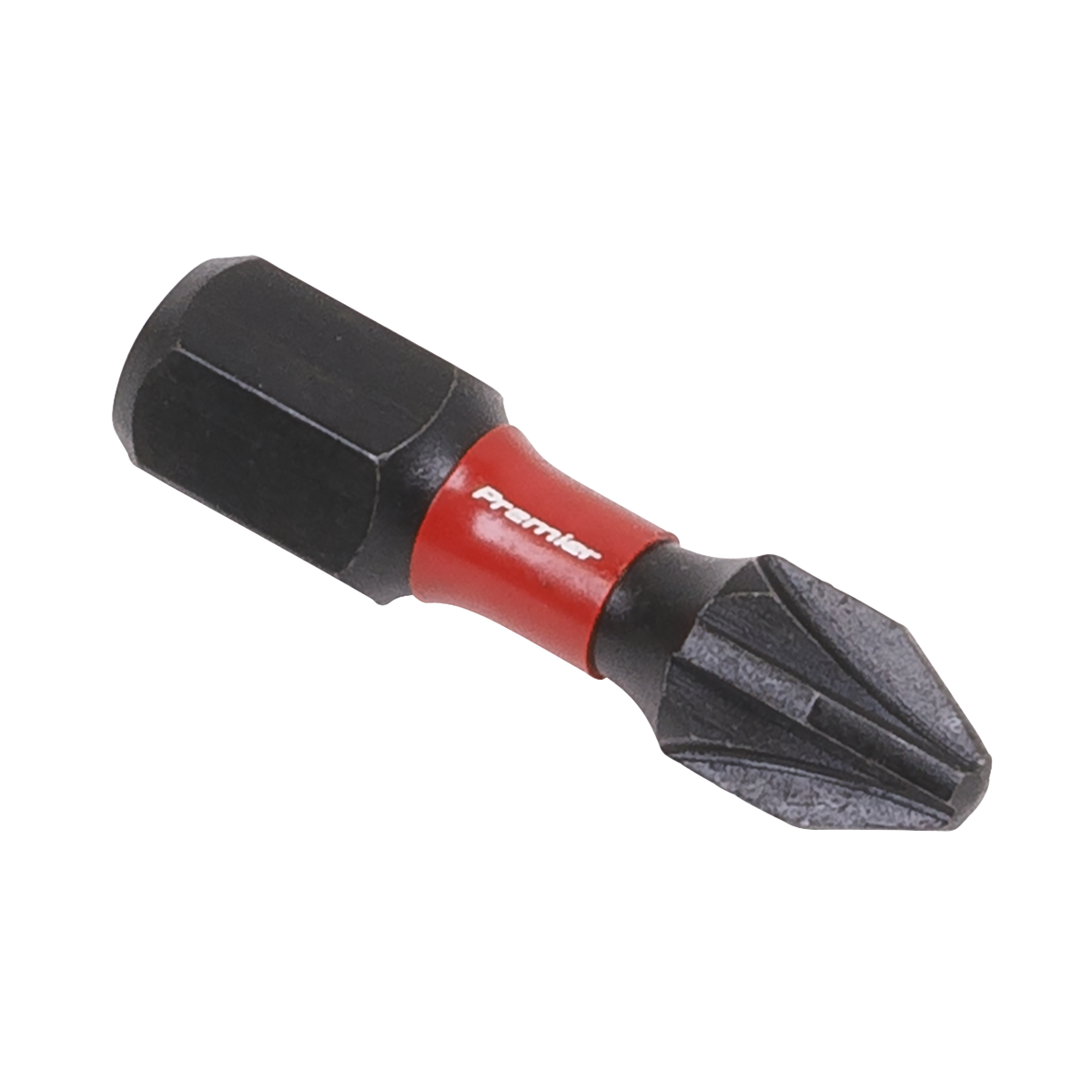 Sealey Pozi #2 Impact Power Tool Bits Forged From S2 Steel 25mm 3 Pieces AK8208