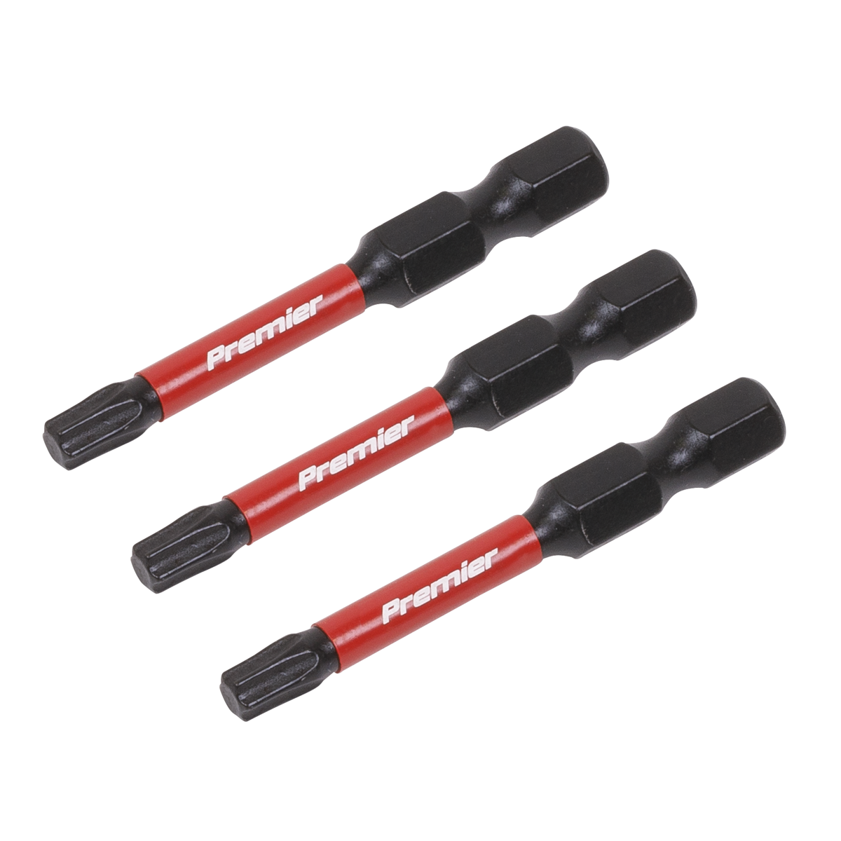 Sealey TRX-Star T25 Impact Power Tool Bits 50mm 3 Pieces Professional AK8243