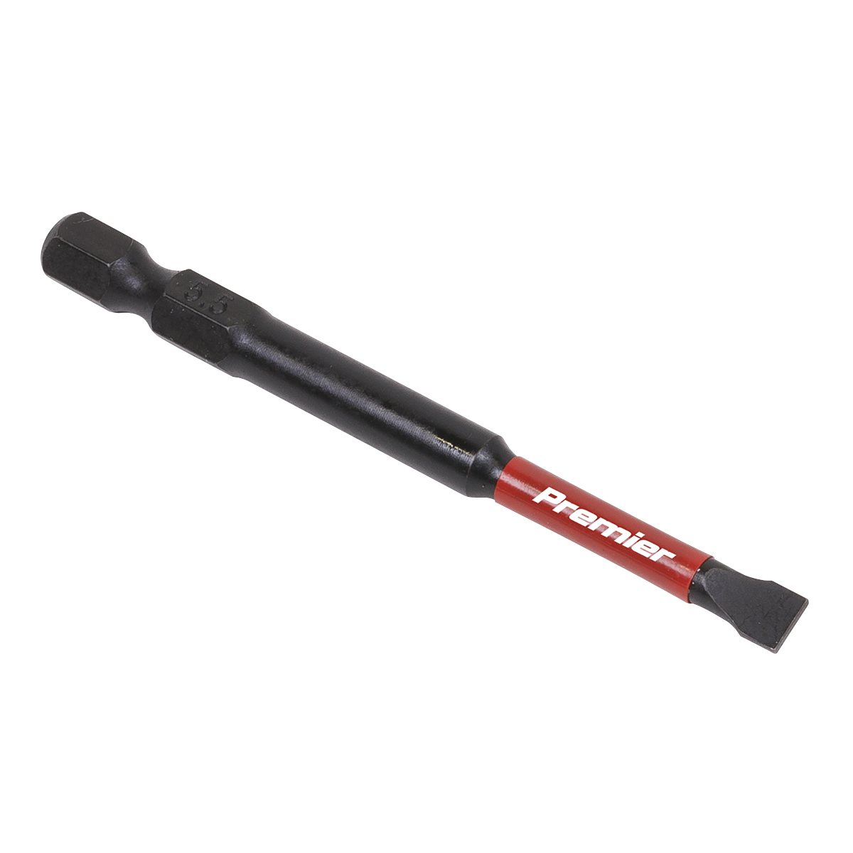 Sealey Slotted 5.5mm Impact Power Tool Bits Forged From S2 Steel 75mm 3pc AK8252