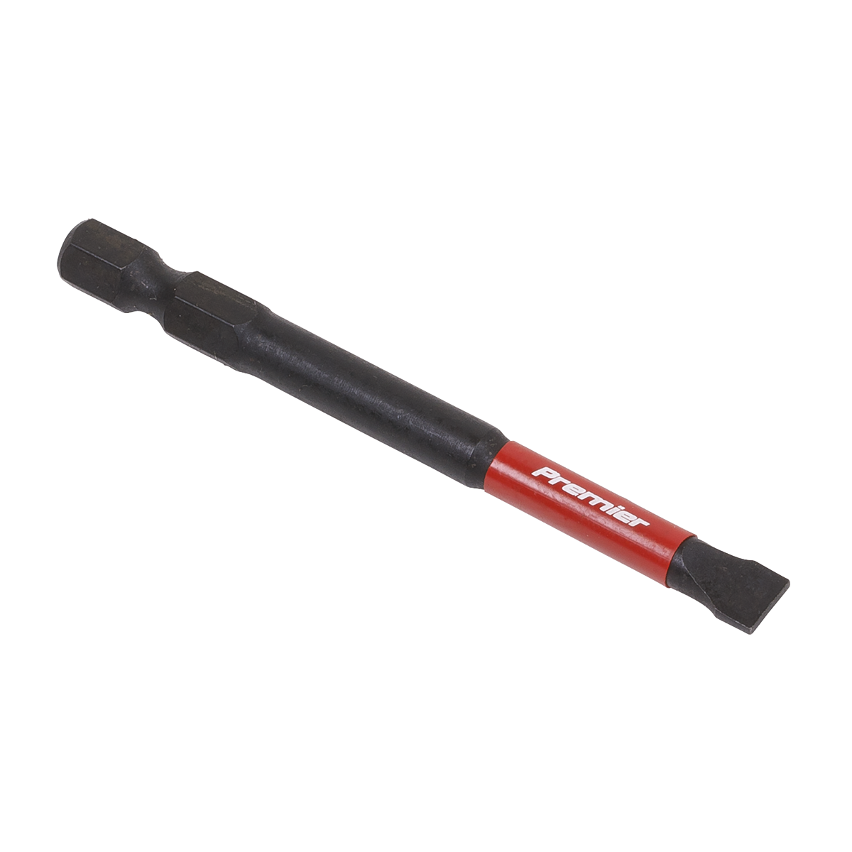 Sealey Slotted 6.5mm Impact Power Tool Bits Forged From S2 Steel 75mm 3pc AK8253