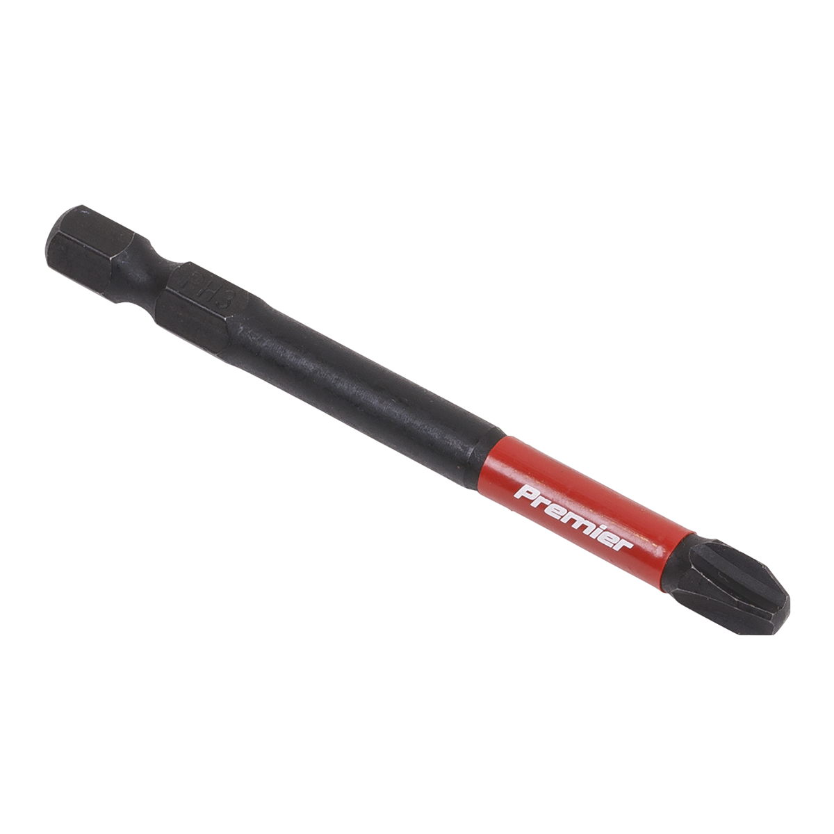 Sealey Phillips #3 Impact Power Tool Bits Forged From S2 Steel 75mm 3 Pcs AK8256