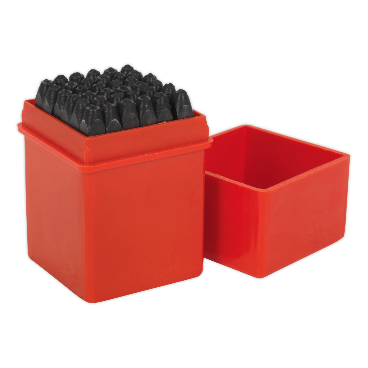 Sealey Letter & Number Punch Set 36 Pieces2.5mm Chemically Blackened AK8296