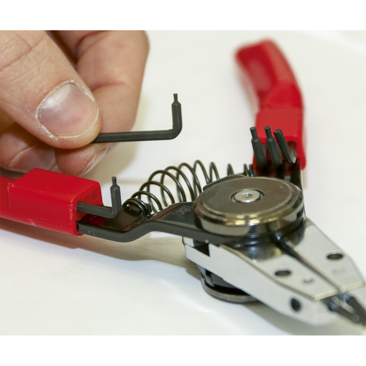 Sealey Quick Change Internal/External Circlip Pliers Set Professional AK8453