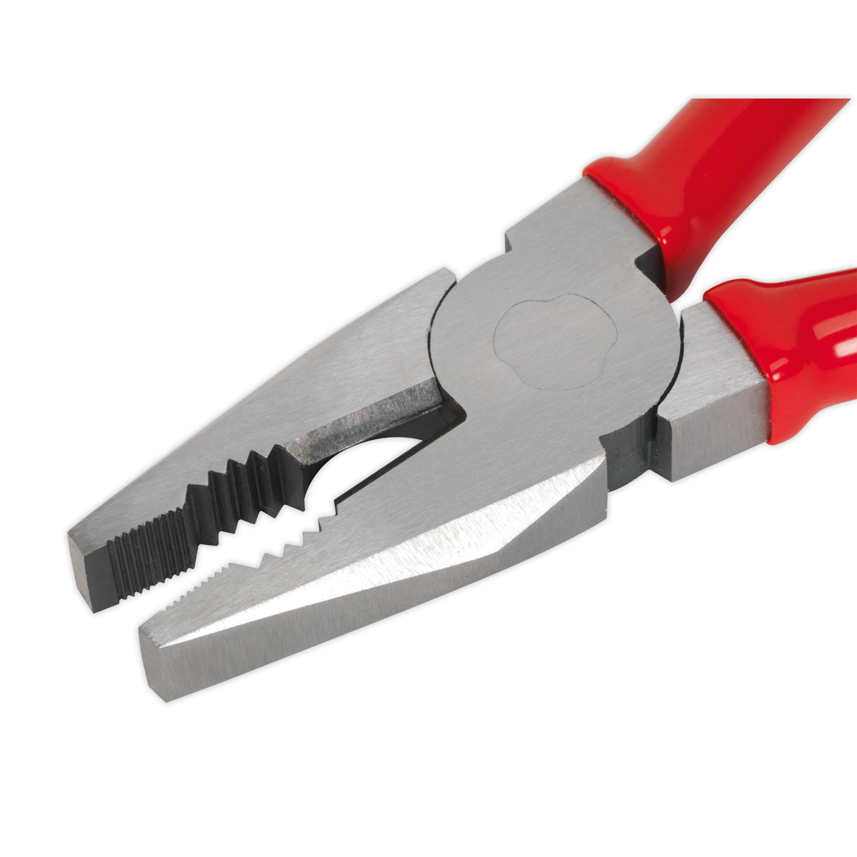 Sealey Combination Pliers 175mm Chrome Vanadium Steel Gripping Red AK8560