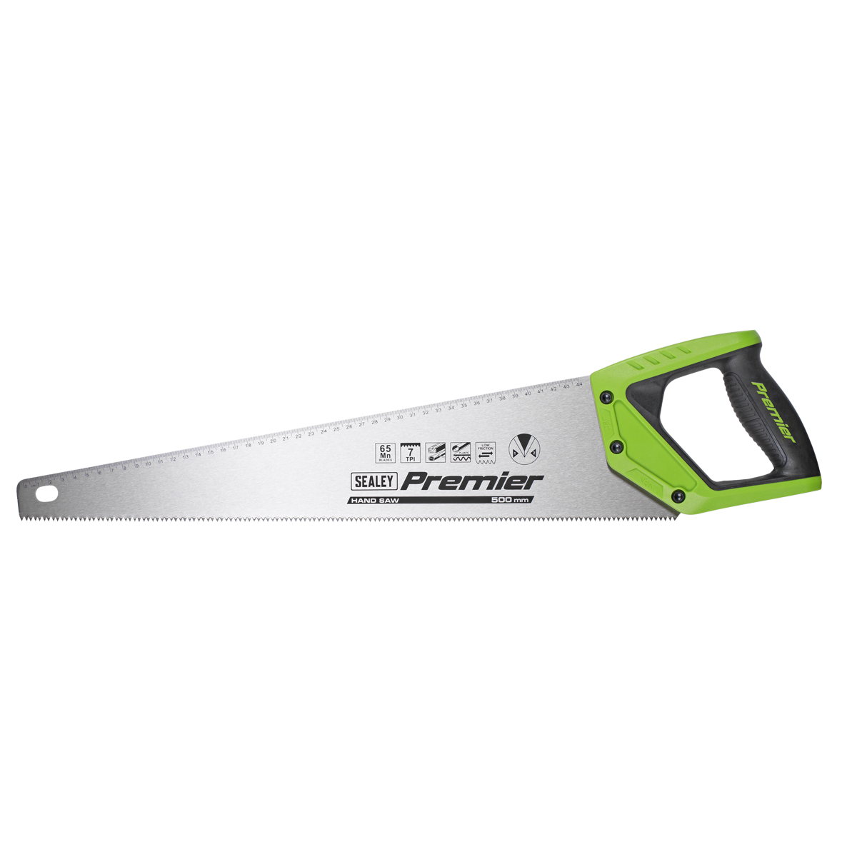Sealey Handsaw 500mm 7TPI Carbon Steel Hardwood MDF Chipboard & Plastics AK8654