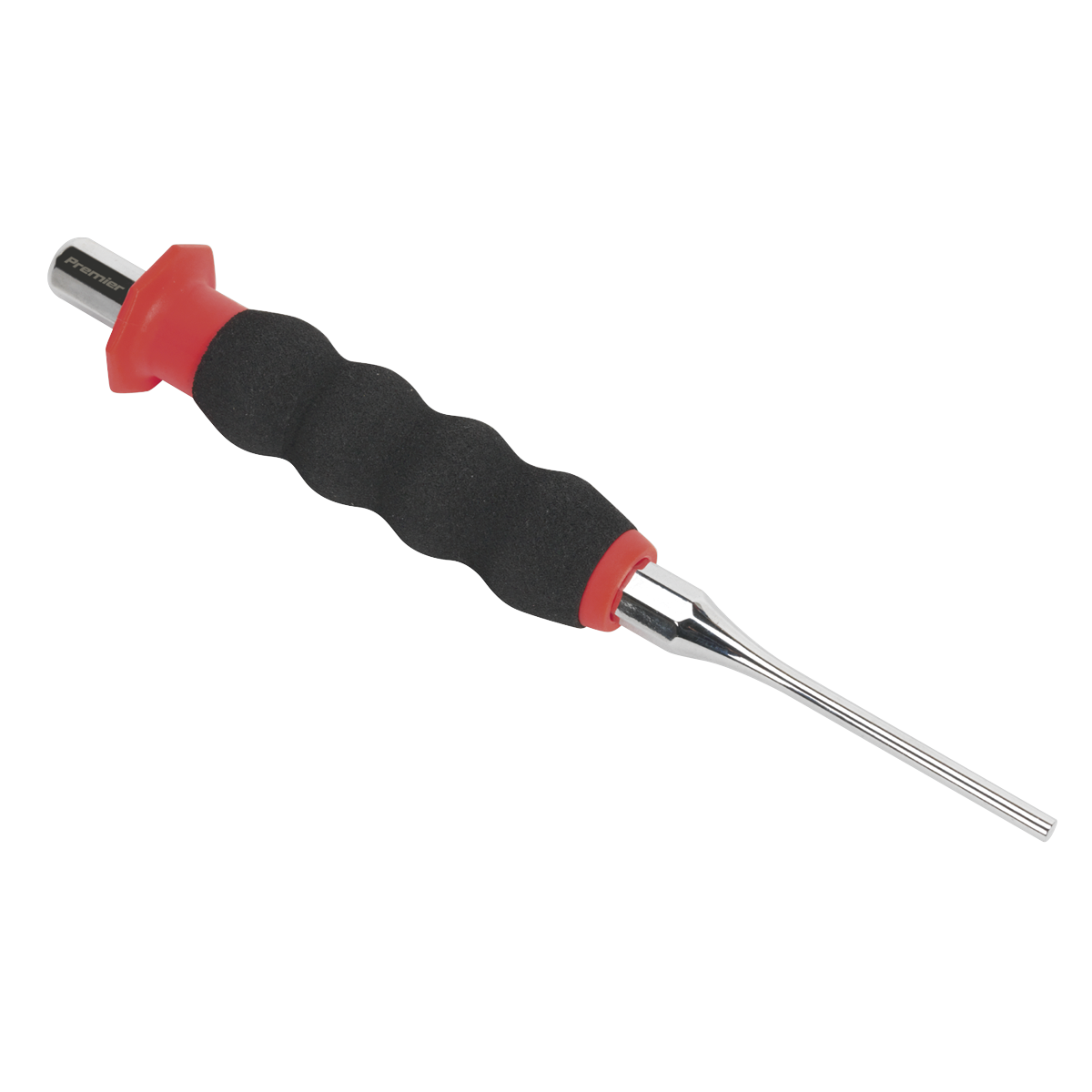 Sealey Sheathed Parallel Pin Punch Ø4mm Fully Polished Mirror Finish AK91314
