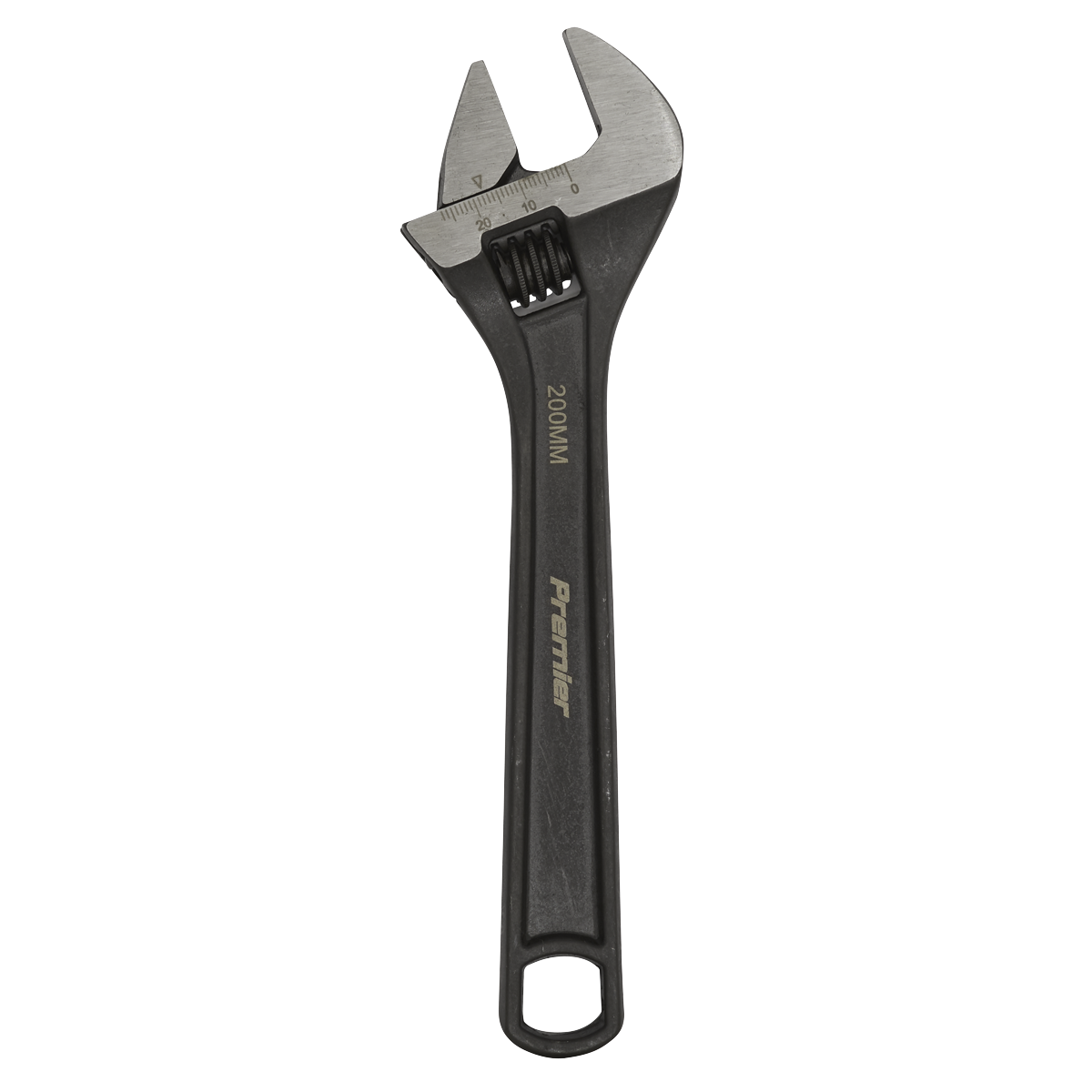 Sealey Adjustable Wrench Drop-Forged Steel Black Phosphate Finish 200mm AK9561