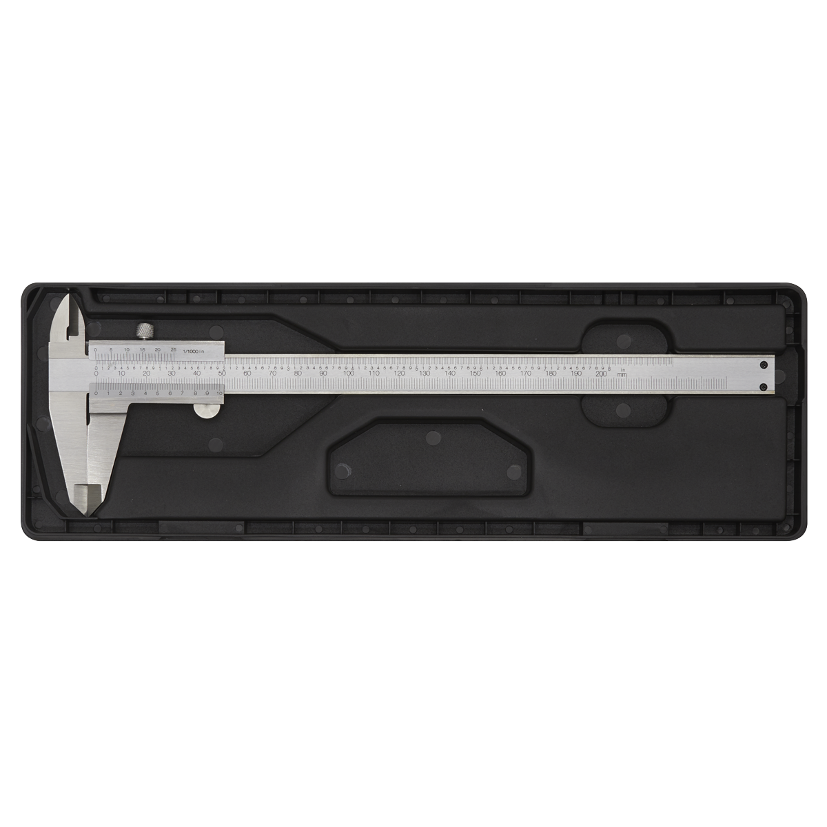 Sealey Vernier Caliper 200mm 8" 0.02mm - 1/1000" Accessory Storage Case AK9622