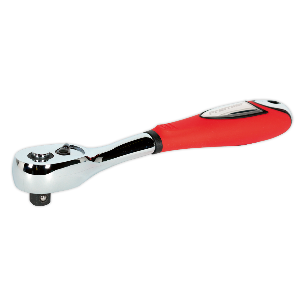 Sealey Ratchet Wrench Offset Handle 3/8" Square Drive Ergonomic Design AK967