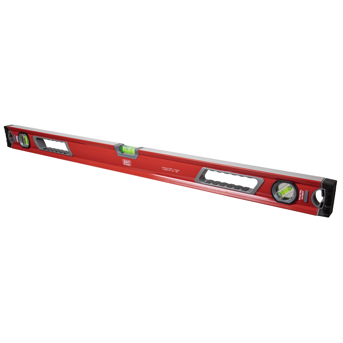 Sealey Spirit Level UV Resistant & Shockproof Vials 900mm Professional AK9867