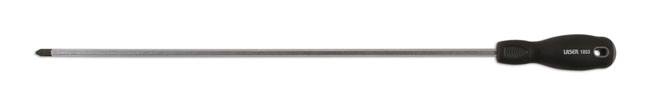 LASER 3362 Screwdriver Professional PzDrive Pz2 100mm CRV Steel Ergonomic Grip