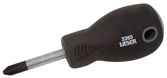 LASER 3365 Screwdriver Professional Phillips Ph2 38mm CRV Steel Magnetic Tip