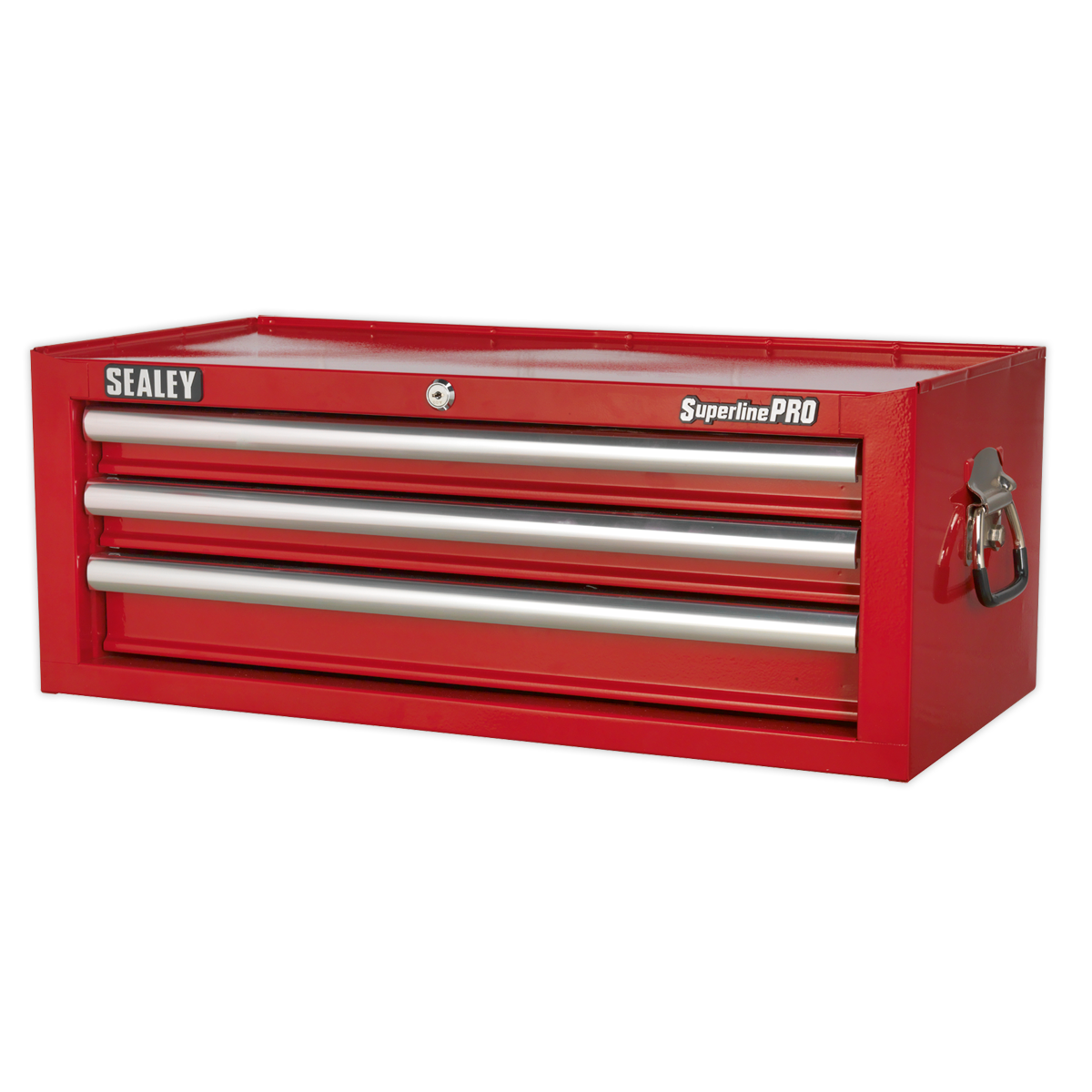 Sealey Add-On Chest 3 Drawer With Ball Bearing Runners Tool Storage Red AP33339