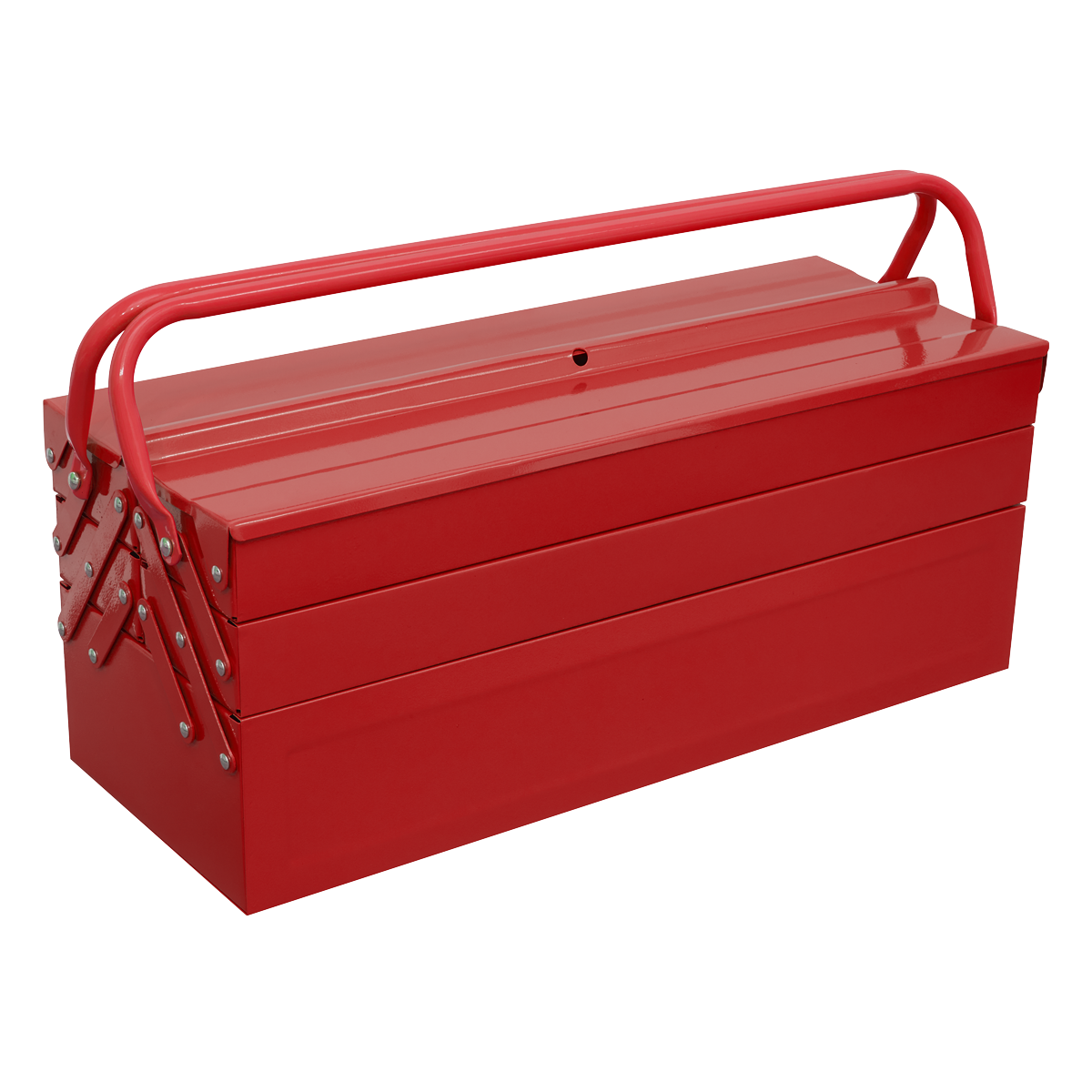 Sealey 530mm 4 Tray Cantilever Toolbox With Central Tool Storage Area AP521