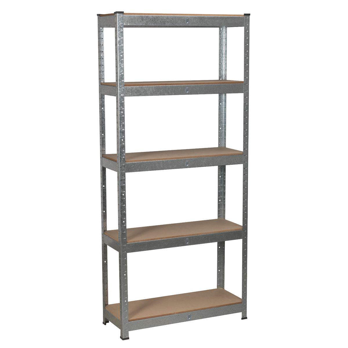 Sealey 5 Shelf Racking Unit Storage Steel Frame 150kg Capacity/Level AP6150GS