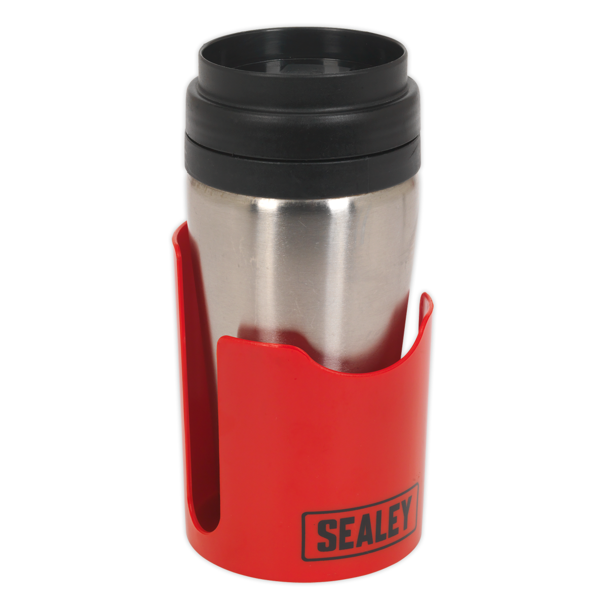 Sealey Durable Magnetic Cup/Can Holder With Four Powerful Magnets - Red APCH
