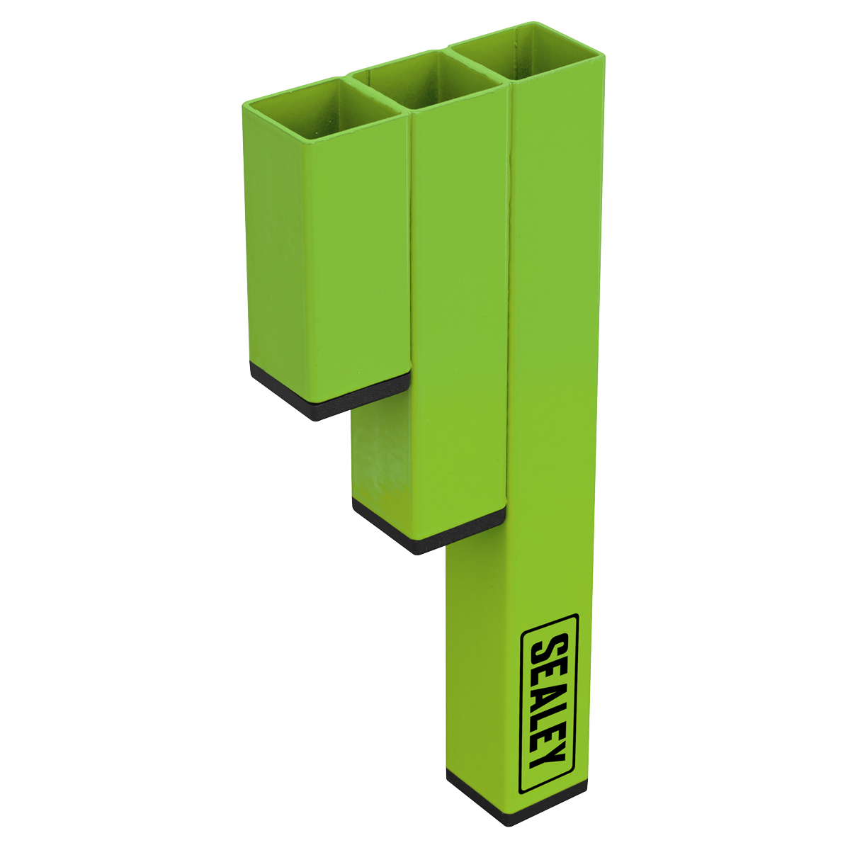 Sealey Magnetic Cable Tie Holder With Rubber Pads - Hi-Vis Green APCTHHV