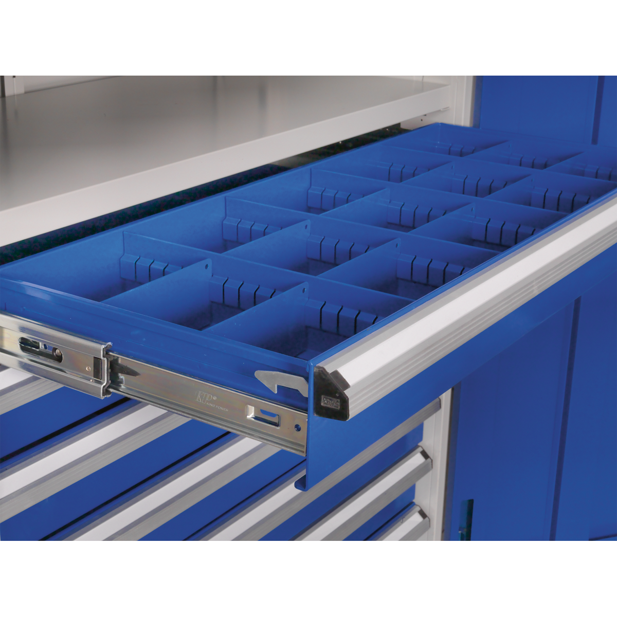 Sealey Heavy Duty Ball Bearing Drawer Slides Deep 100mm 75kg Capacity APICD100