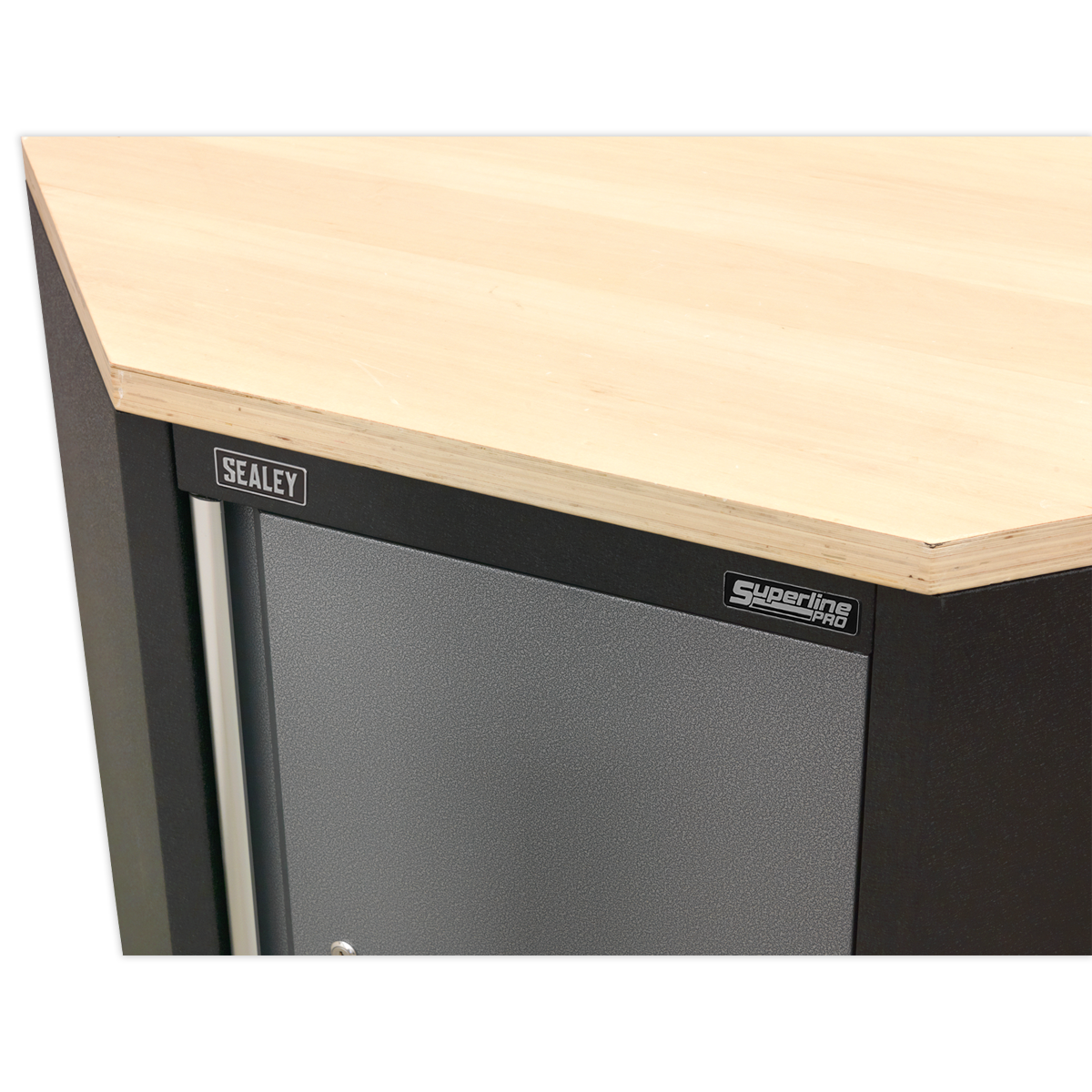 Sealey Pressed Wood Worktop For APMS60 Modular Corner Cabinet 865mm APMS60PW