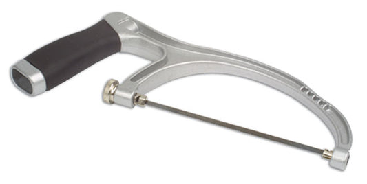 LASER 3375 Mini Hacksaw 150mm Aluminium Frame 6 Angle Settings Precision Cutting