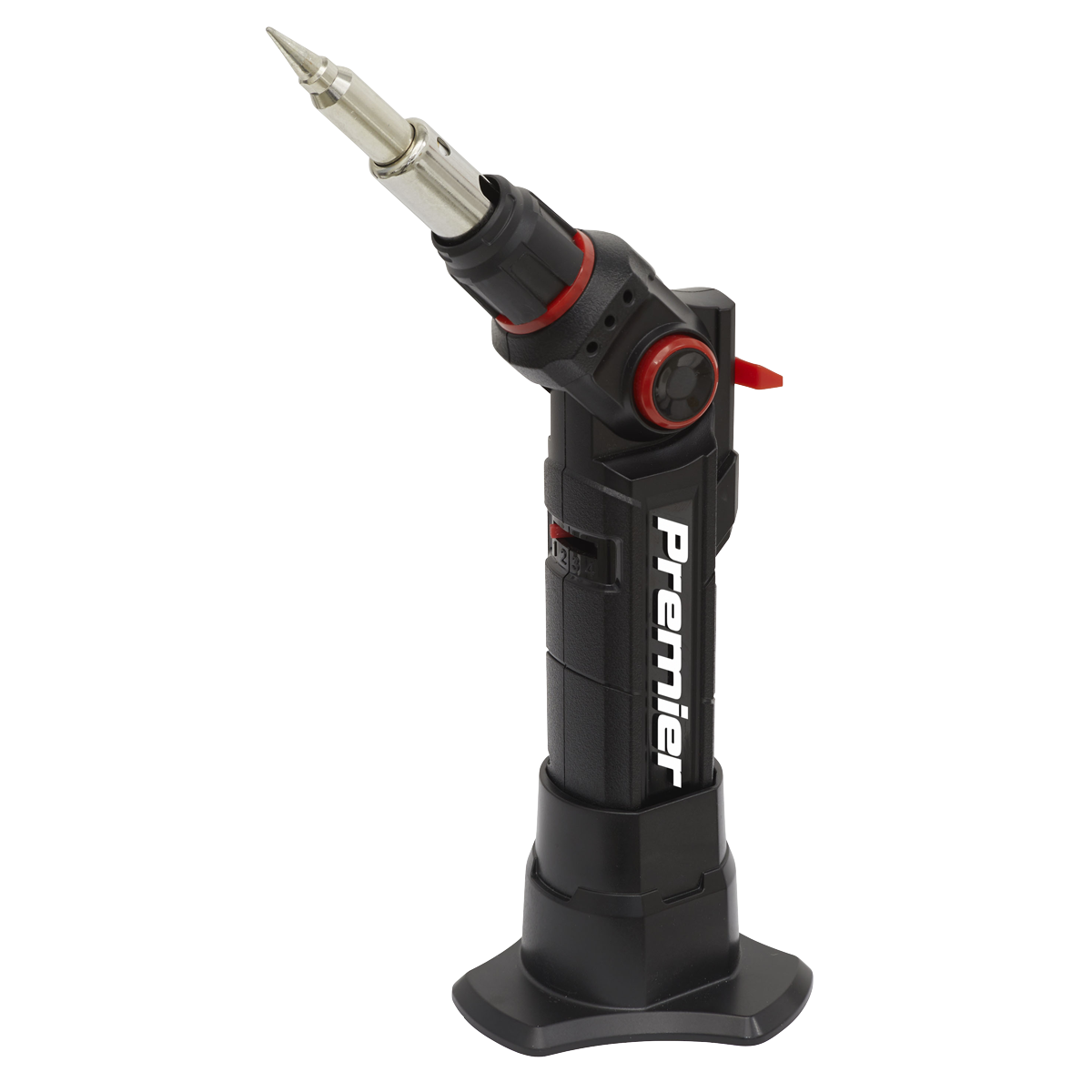 Sealey 3-in-1 Butane Indexing Soldering Iron Indexing Head Magnetic Stand AK2970