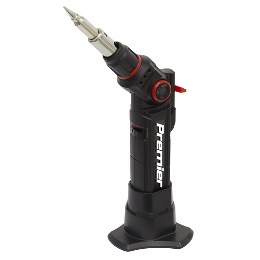 Sealey 3-in-1 Butane Indexing Soldering Iron Indexing Head Magnetic Stand AK2970